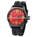 Curren brand Big Dial silicone strap mens wrist watches